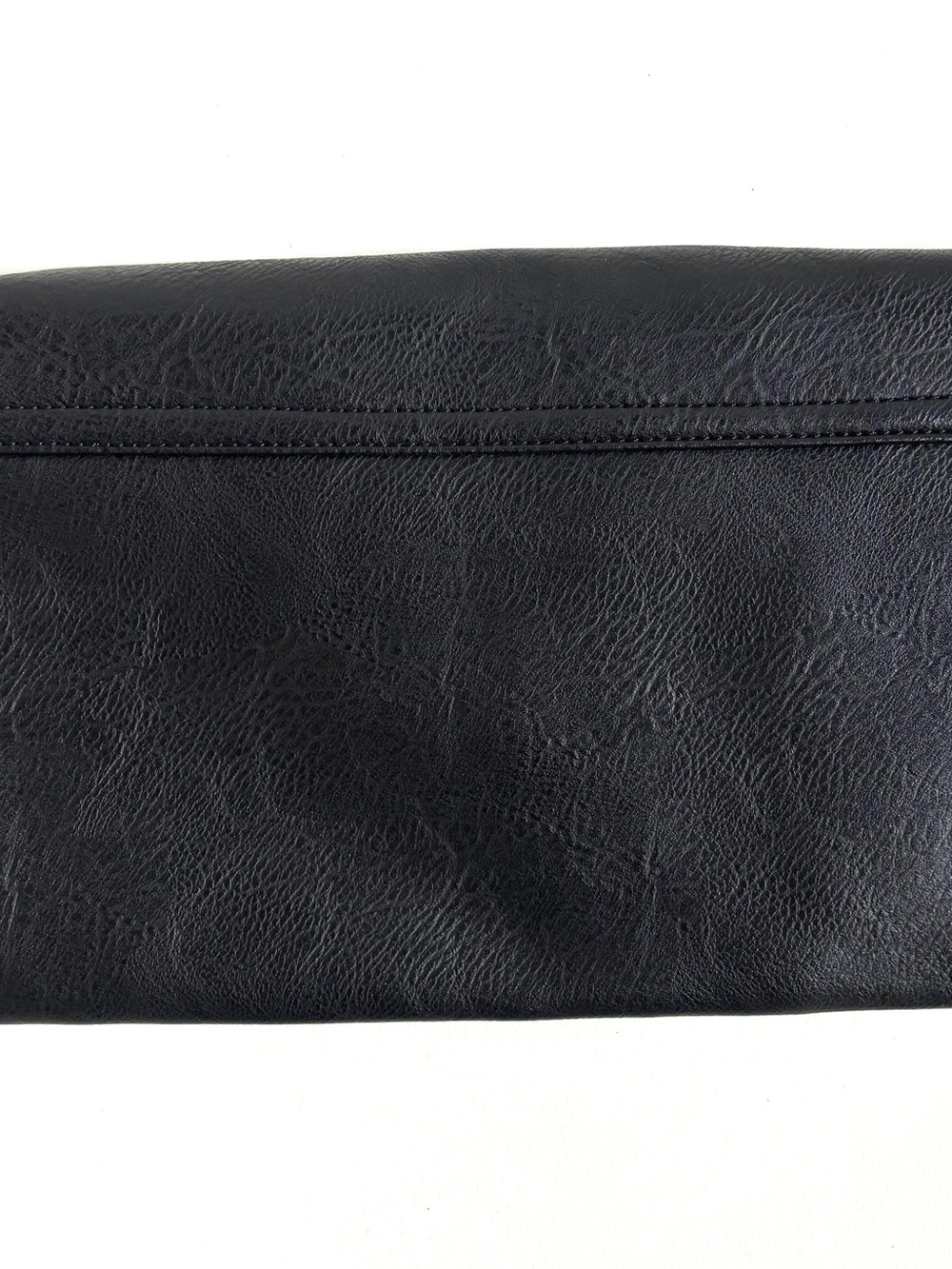 Torrid leopard face studded clutch black faux leather - Picture 3 of 9
